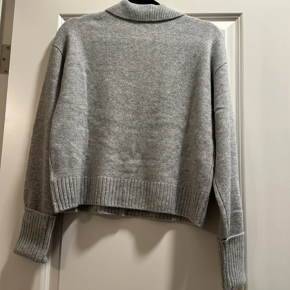 Paige Maxie Sweater - Heather Grey Cashmere - Picture 16 of 16
